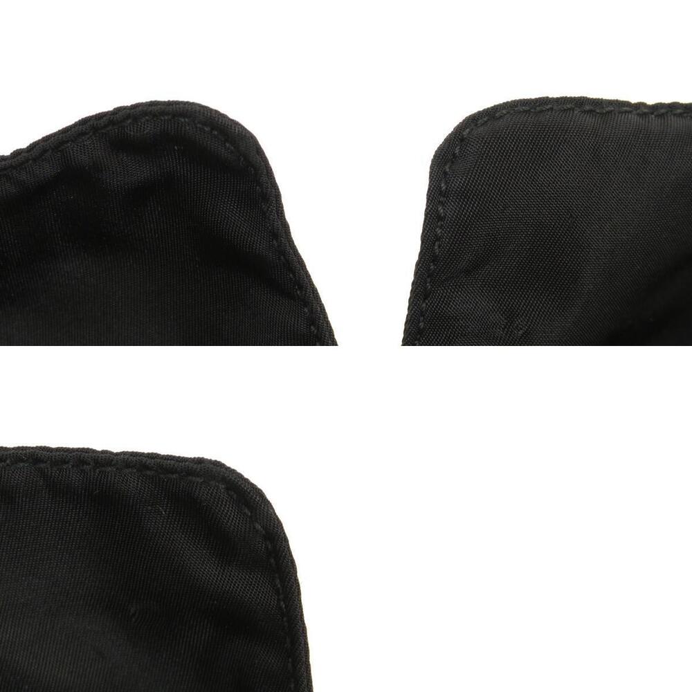 Prada bag Shoulder Black plate Crossbody logo - Picture 10 of 11